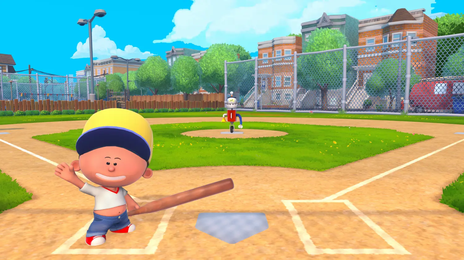 Скриншот Backyard Baseball