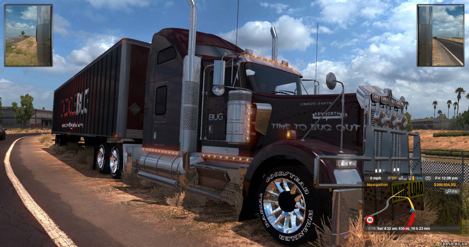 Мод грузовик Doodle Bug Kenworth для American Truck Simulator