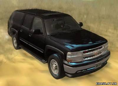 Модель автомобиля Chevrolet FBI Rancher для GTA SA-MP