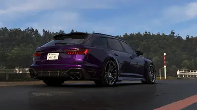 2021 Audi RS6 — Реалистичный звук выхлопа для Forza Horizon 6