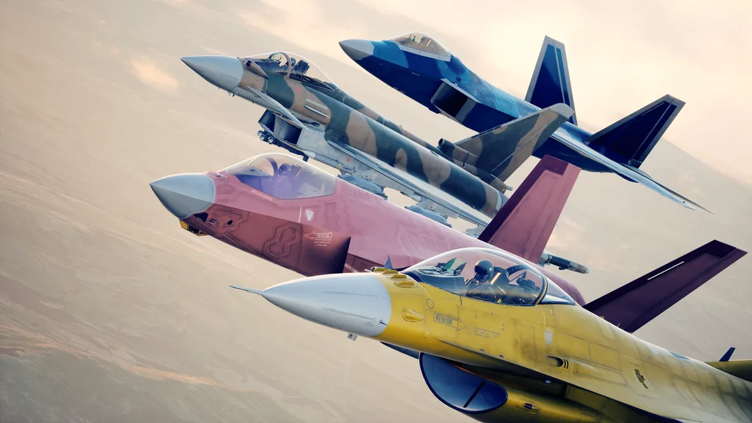 Истребители Joker Flight в Ace Combat 8 Wings of Theve