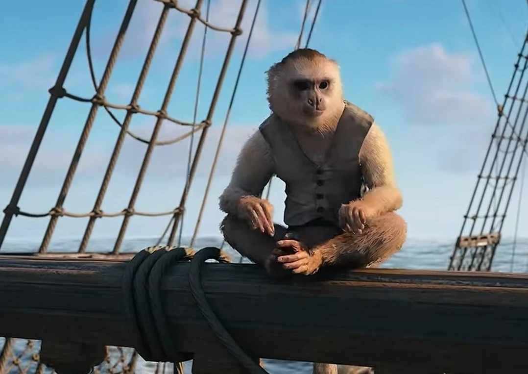 Бесплатная обезьянка в Assassin's Creed Black Flag Resynced — код для получения нового спутника