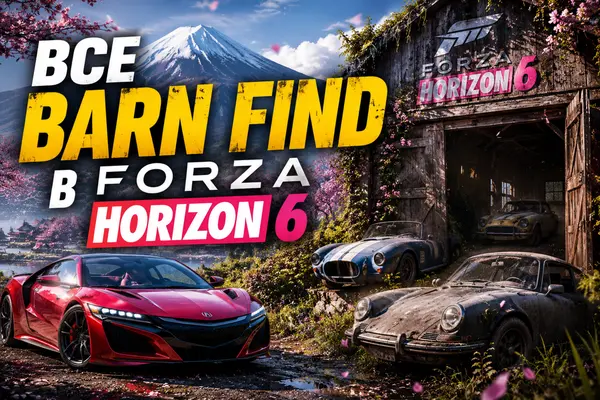 Все локации Barn Find в Forza Horizon 6