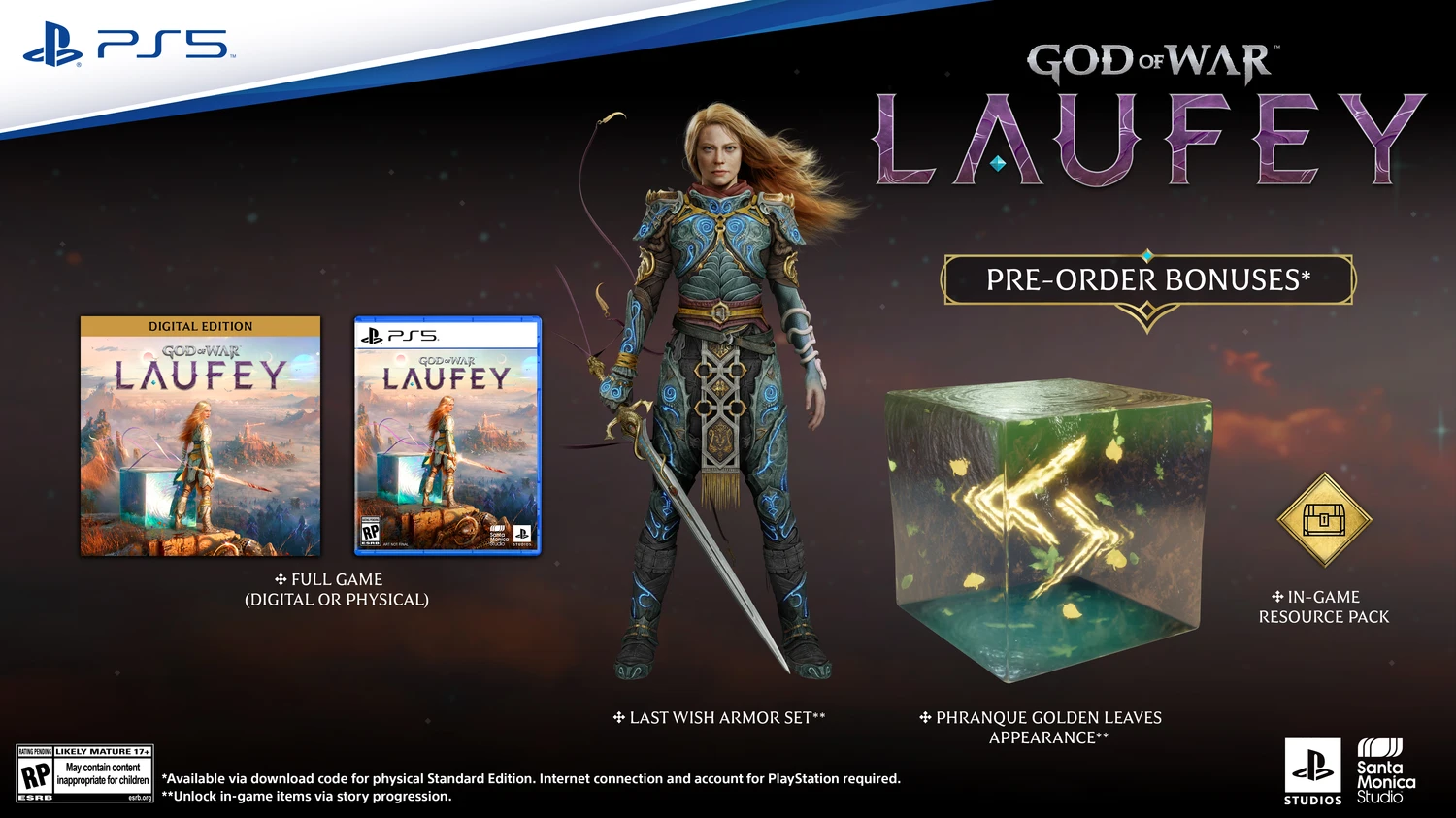 God of War Laufey получила дату предзаказов и новый лук Фэй